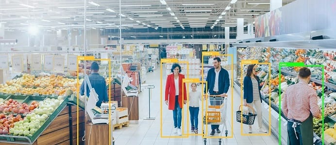 شمارش افراد در خرده فروشی ها